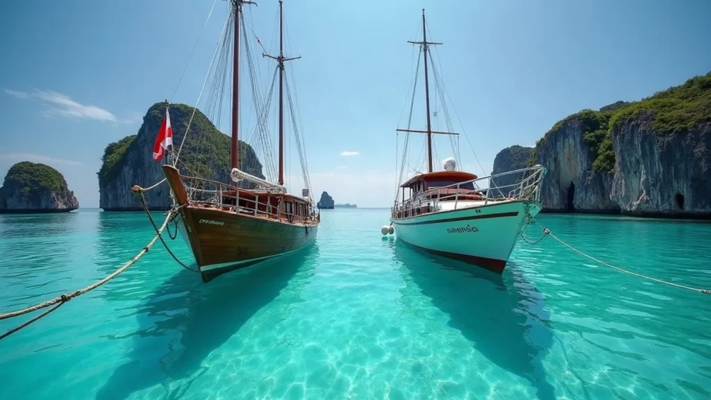 Wooden vs Fibreglass Boats for Sulawesi Charter Routes - wooden versus fibreglass charter boat Indonesia